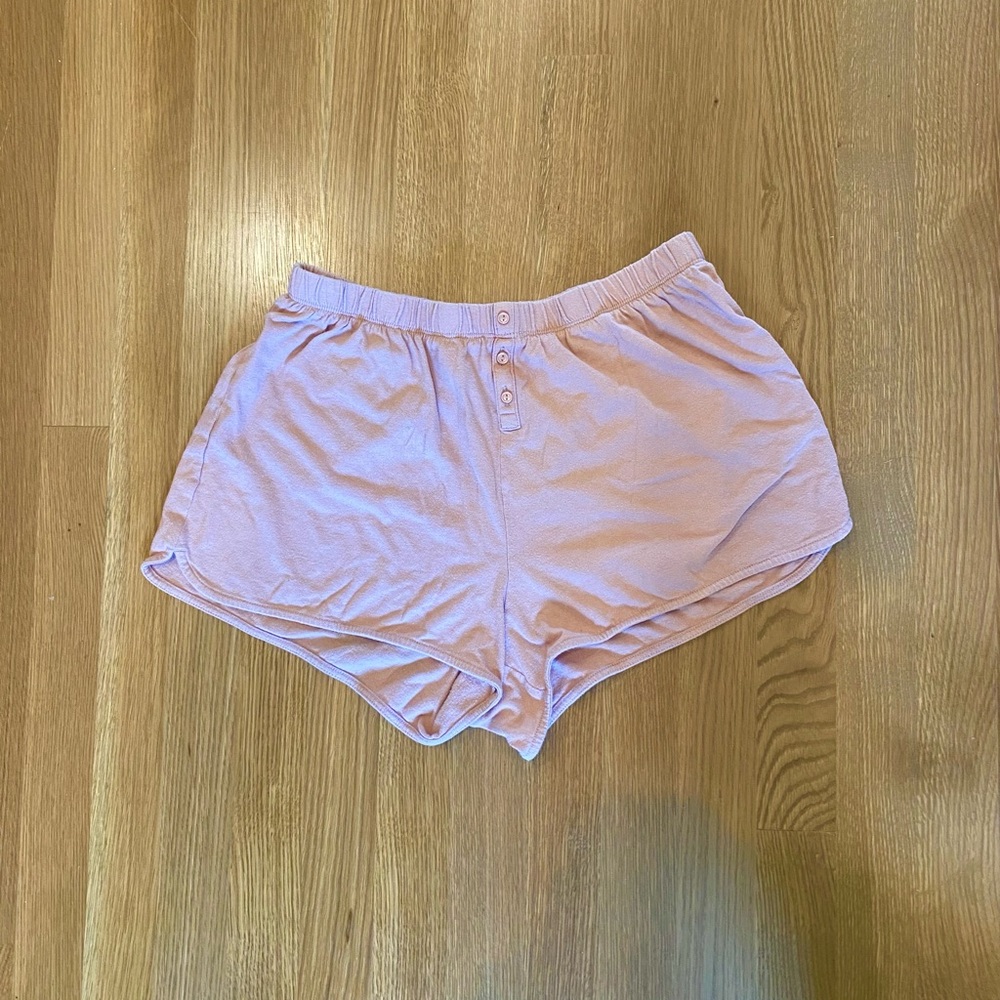 Light Pink Loungewear Shorts